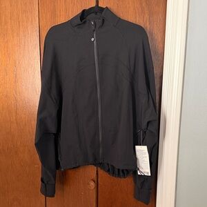 Lululemon Relaxed Fit Luon Black Sz 10 jacket. Not sold anymore. New with tags!